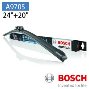 【威能汽車百貨】BOSCH AERO TWIN A970S 24+20吋 汽車專用軟骨雨刷