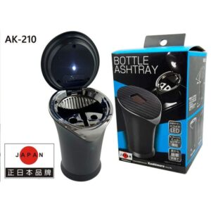 【威能汽車百貨】KASHIMURA AK-210 LED太陽能自動充電煙灰缸